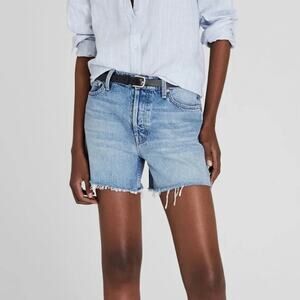 Mother Leap At The Chance Long Fray Skipper Shorts 31